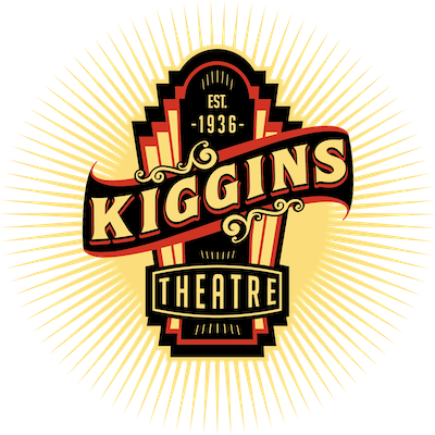Kiggins Theatre logo (established 1936)